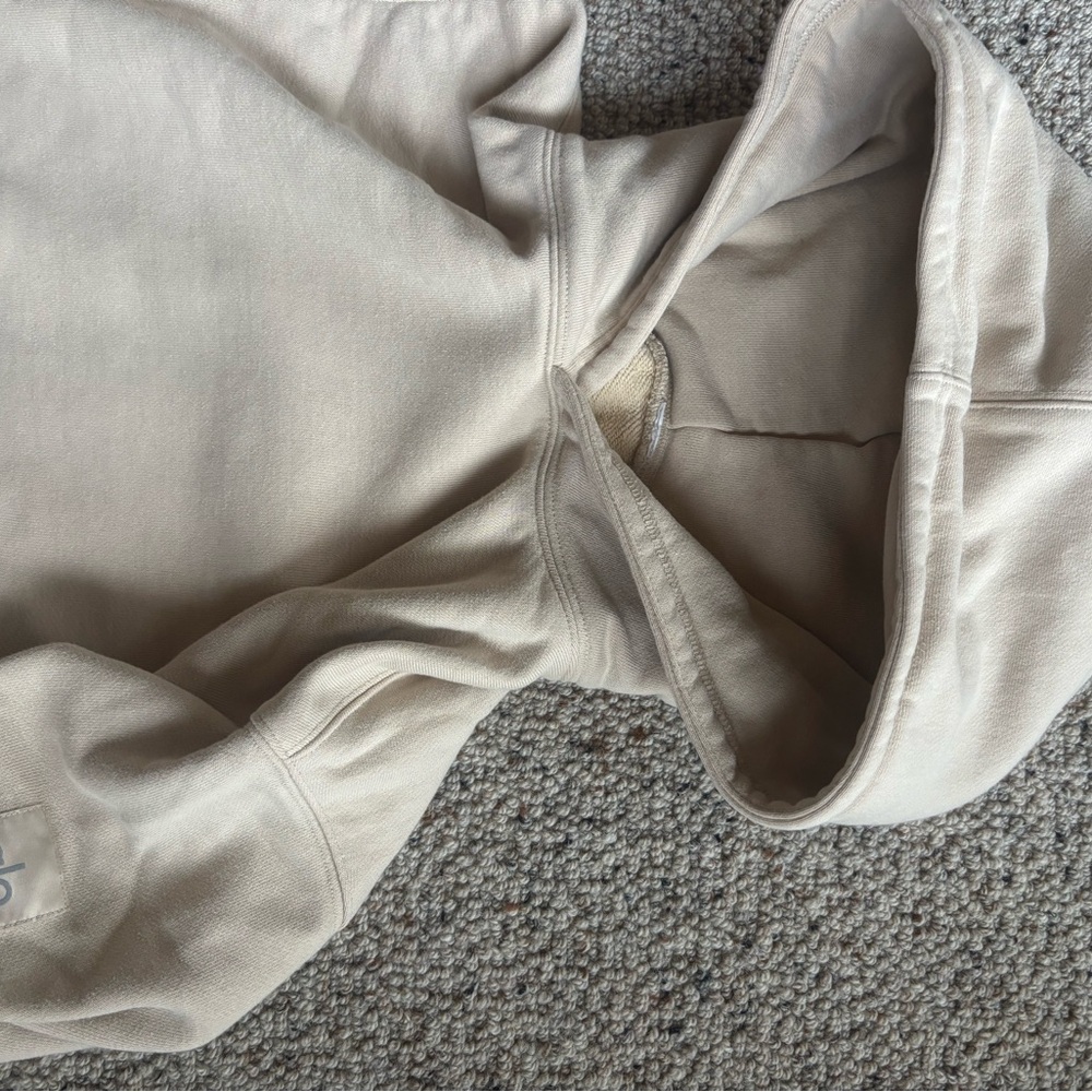 ALO Yoga Renown Hoodie- Sand Dune - Picture 3 of 4